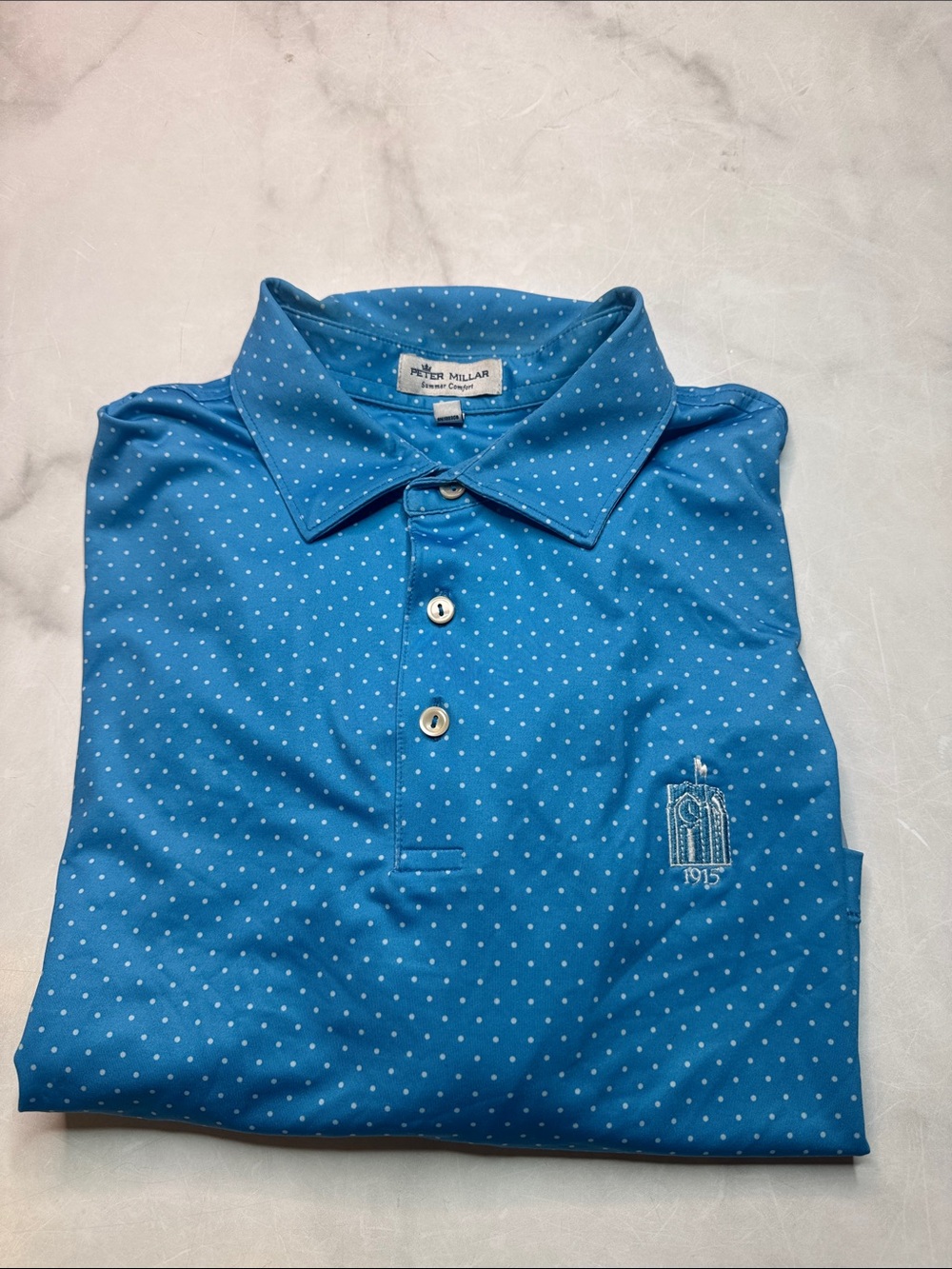 Peter Millar Summer Comfort Olympia Fields Golf Polo